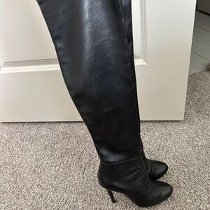 Jimmy Choo Black Heeled Boots